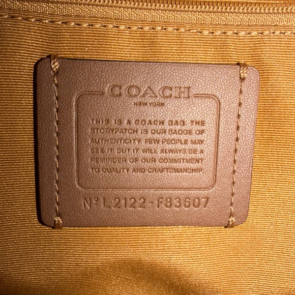 Coach Black Quilted Crossbody Bag - Picture 5 of 5